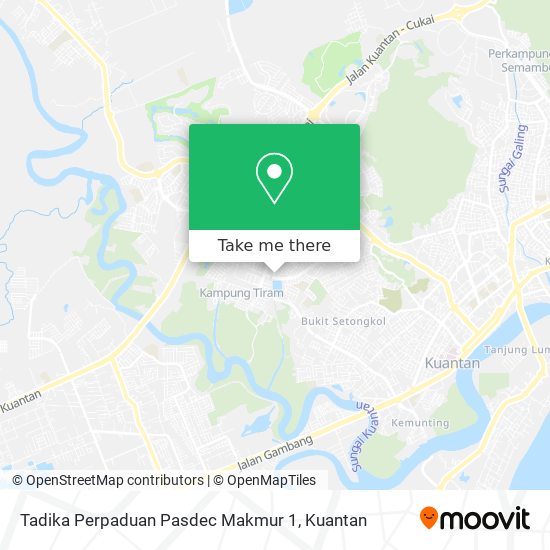 Tadika Perpaduan Pasdec Makmur 1 map