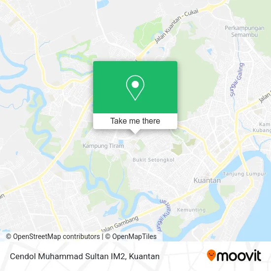 Cendol Muhammad Sultan IM2 map