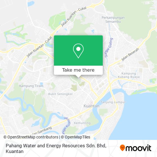 Pahang Water and Energy Resources Sdn. Bhd map