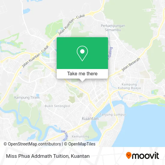 Miss Phua Addmath Tuition map