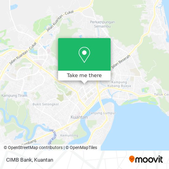 CIMB Bank map