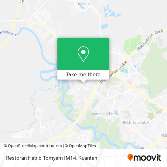 Restoran Habib Tomyam IM14 map