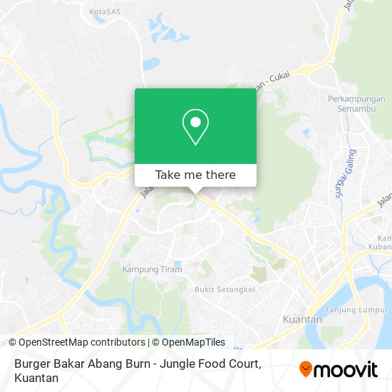 Burger Bakar Abang Burn - Jungle Food Court map