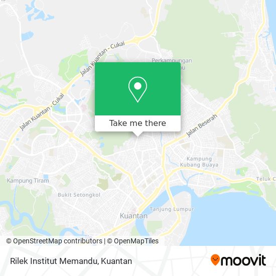 Peta Rilek Institut Memandu