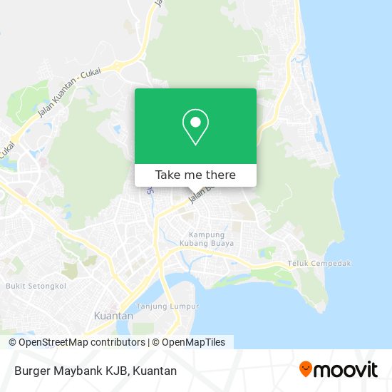 Burger Maybank KJB map