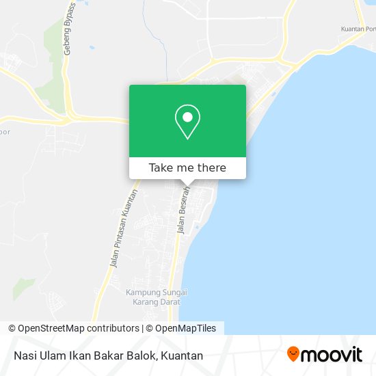 Nasi Ulam Ikan Bakar Balok map