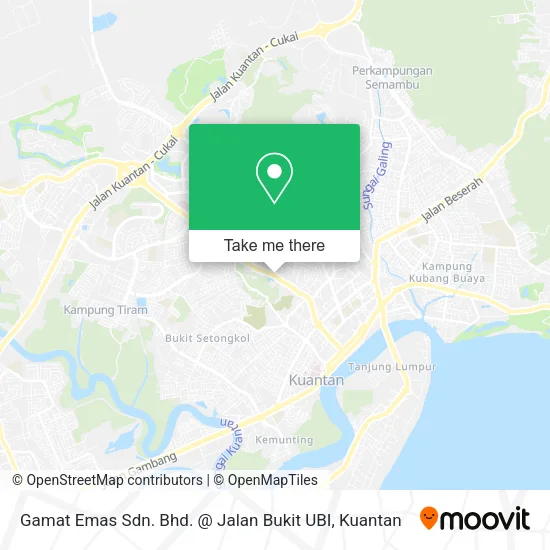 Gamat Emas Sdn. Bhd. @ Jalan Bukit UBI map