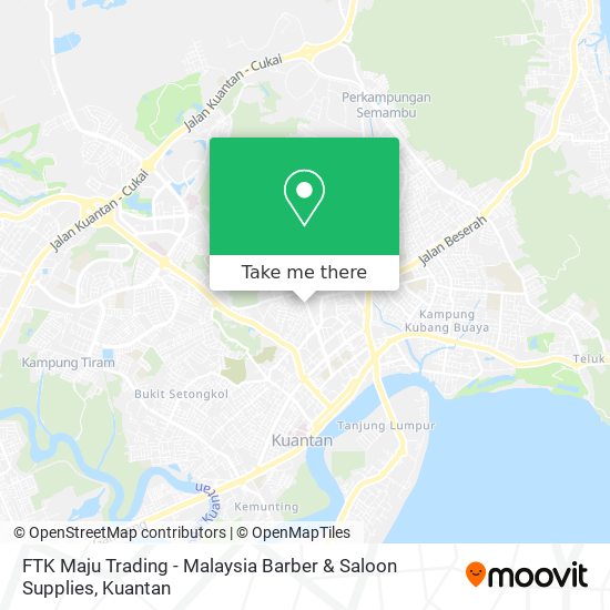 Peta FTK Maju Trading - Malaysia Barber & Saloon Supplies