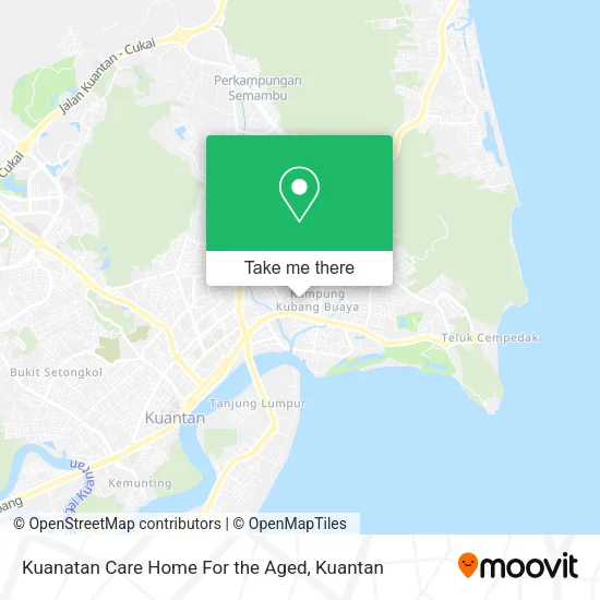 Kuanatan Care Home For the Aged map