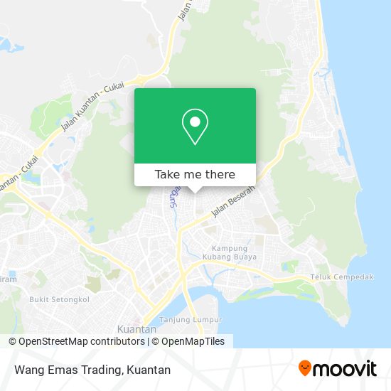 Wang Emas Trading map