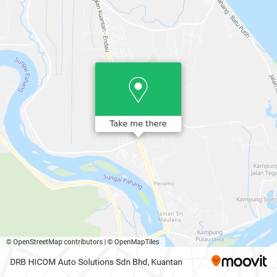 DRB HICOM Auto Solutions Sdn Bhd map