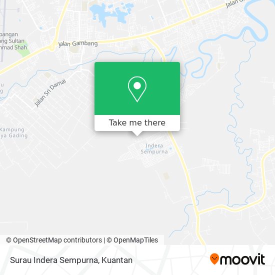 Peta Surau Indera Sempurna