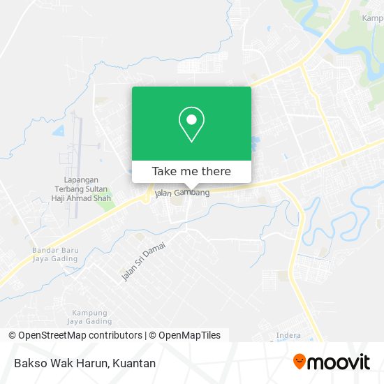 Bakso Wak Harun map