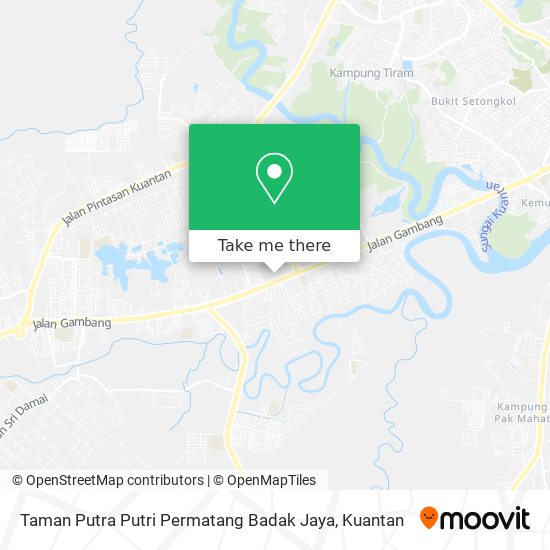 Peta Taman Putra Putri Permatang Badak Jaya