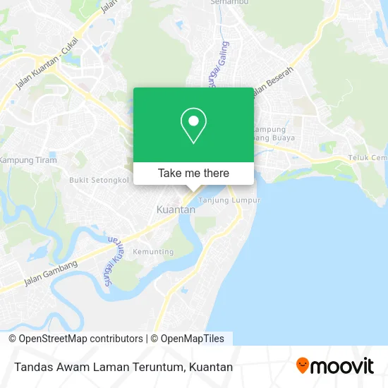 Peta Tandas Awam Laman Teruntum