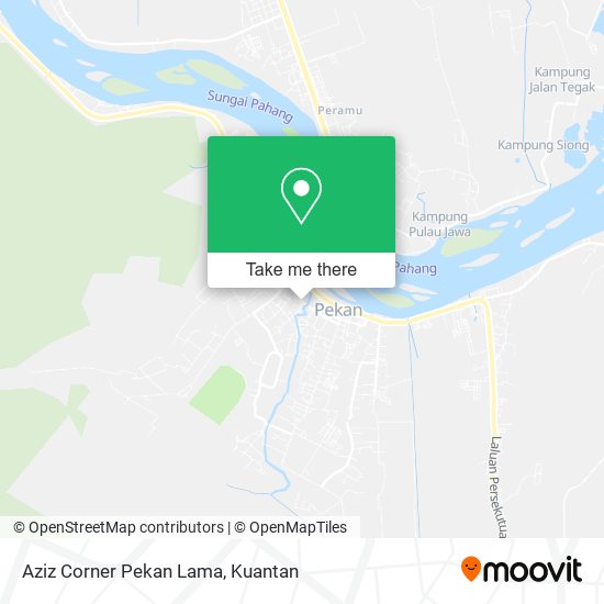 Aziz Corner Pekan Lama map