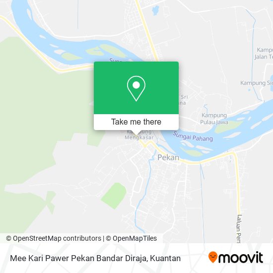 Peta Mee Kari Pawer Pekan Bandar Diraja