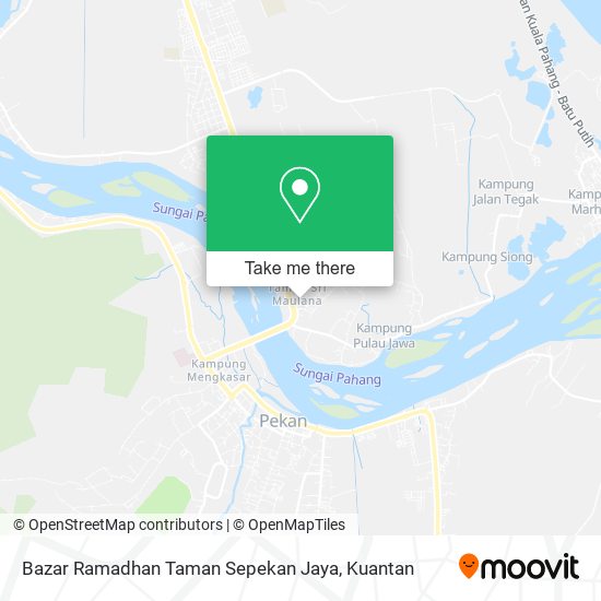 Bazar Ramadhan Taman Sepekan Jaya map