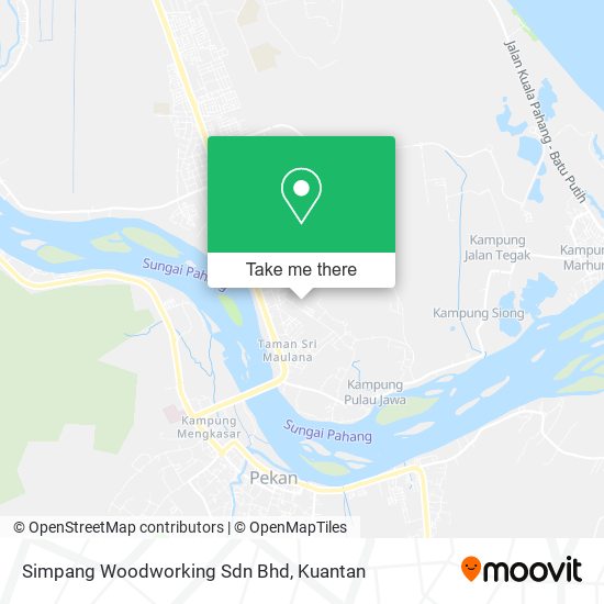 Peta Simpang Woodworking Sdn Bhd