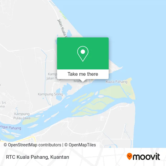 RTC Kuala Pahang map