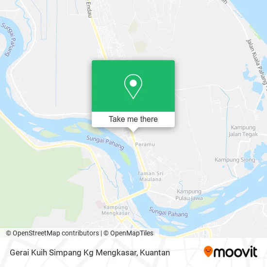 Gerai Kuih Simpang Kg Mengkasar map