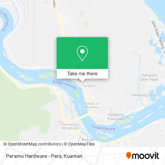 Peramu Hardware - Pera map