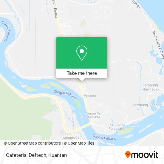 Cafeteria, Deftech map