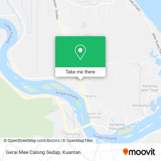 Peta Gerai Mee Calong Sedap