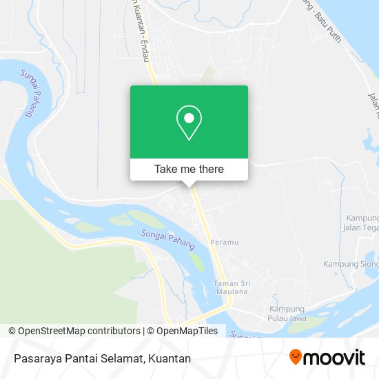 Pasaraya Pantai Selamat map