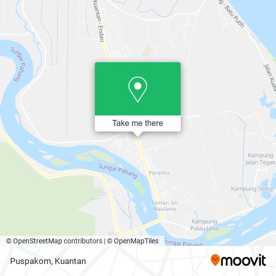 Puspakom map