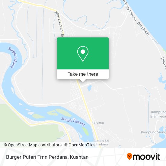 Peta Burger Puteri Tmn Perdana