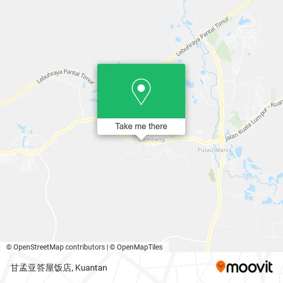 甘孟亚答屋饭店 map