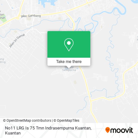 Peta No11 LRG Is 75 Tmn Indrasempurna Kuantan