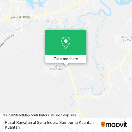 Pusat Rawatan al Syifa Indera Sempurna Kuantan map
