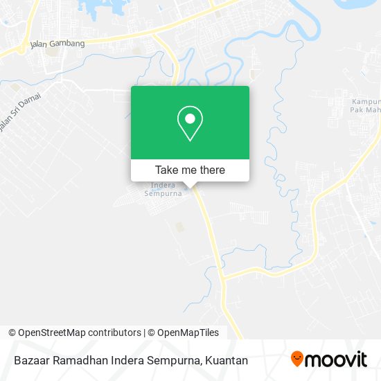 Bazaar Ramadhan Indera Sempurna map