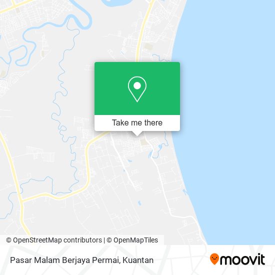 Pasar Malam Berjaya Permai map