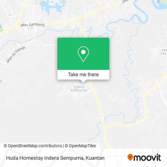Huda Homestay Indera Sempurna map