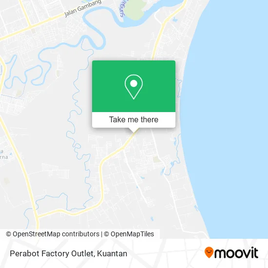 Perabot Factory Outlet map