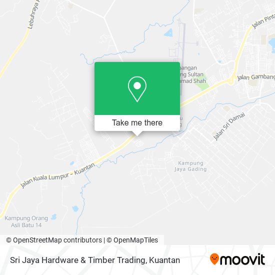 Sri Jaya Hardware & Timber Trading map