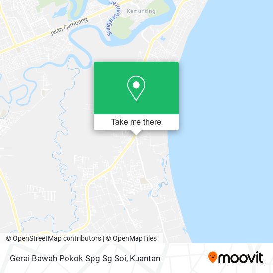 Gerai Bawah Pokok Spg Sg Soi map