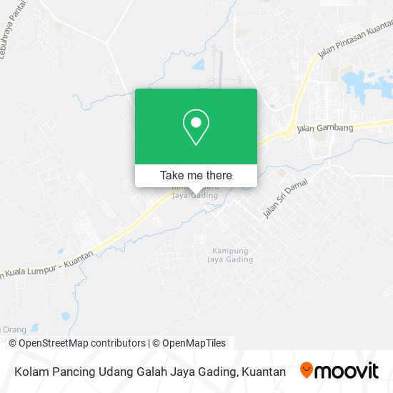 Kolam Pancing Udang Galah Jaya Gading map