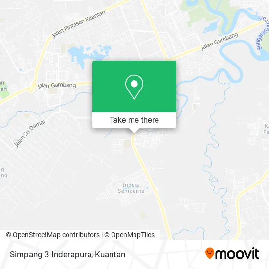 Simpang 3 Inderapura map