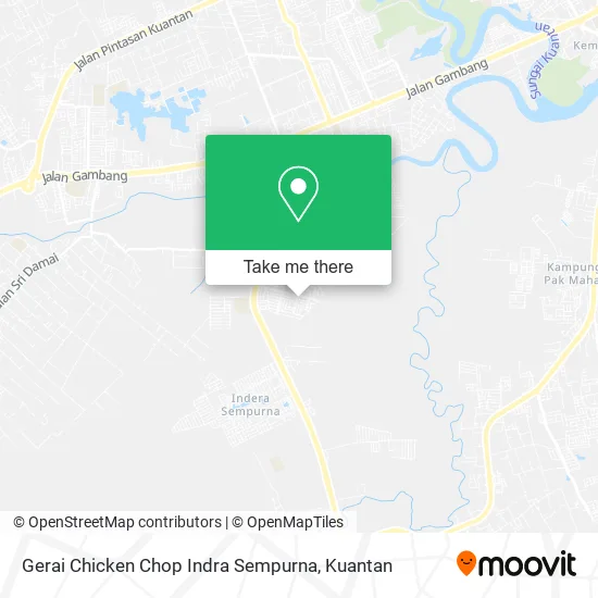 Gerai Chicken Chop Indra Sempurna map