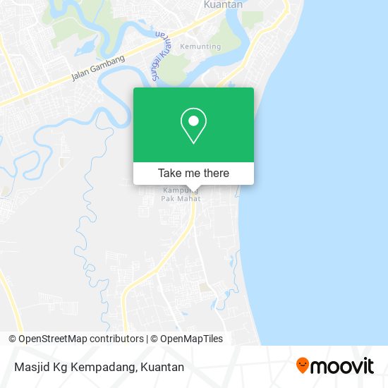 Peta Masjid Kg Kempadang
