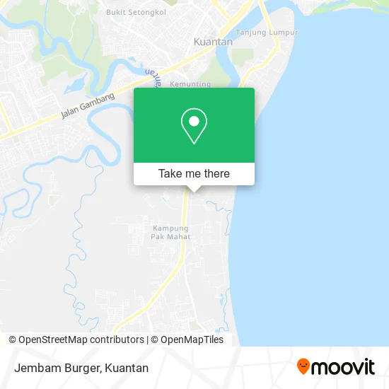 Jembam Burger map