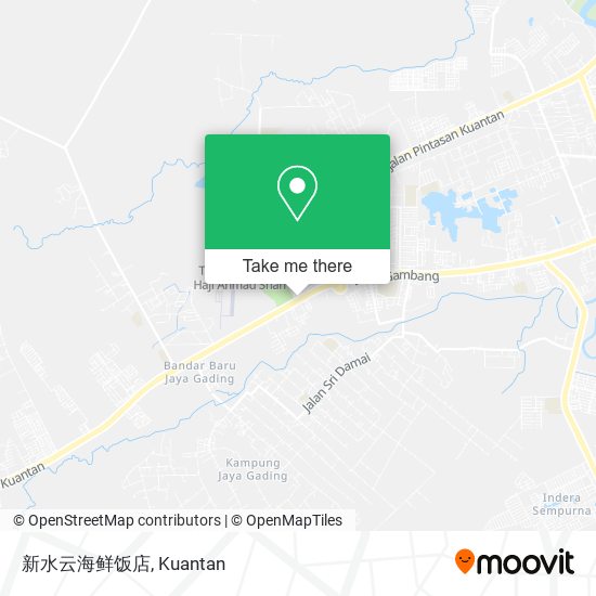 新水云海鲜饭店 map