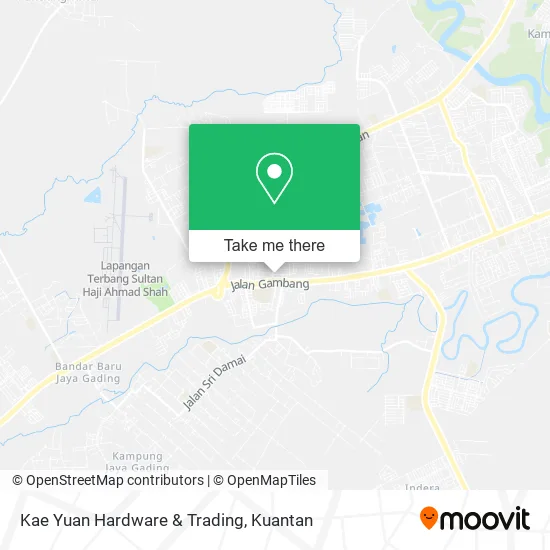 Kae Yuan Hardware & Trading map
