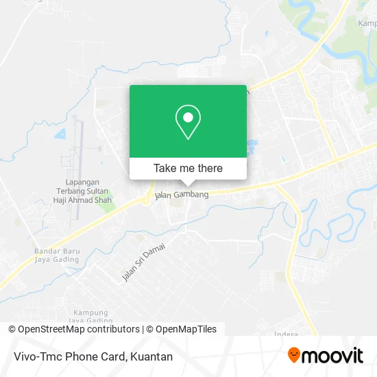 Vivo-Tmc Phone Card map