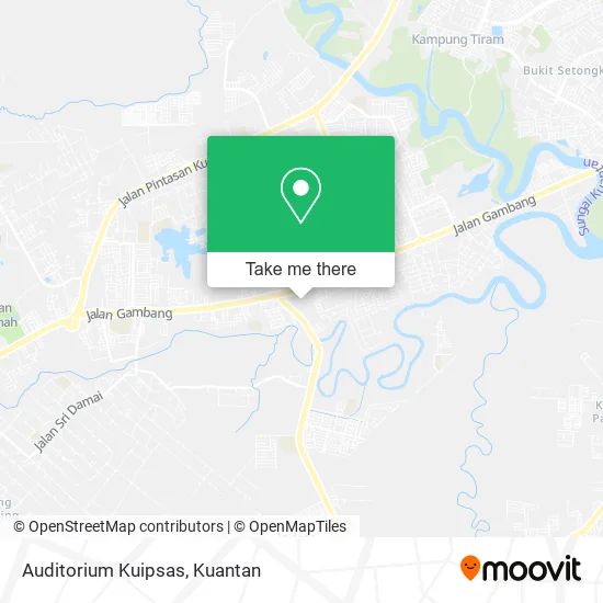 Auditorium Kuipsas map