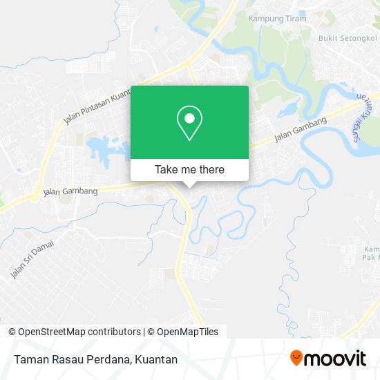 Peta Taman Rasau Perdana